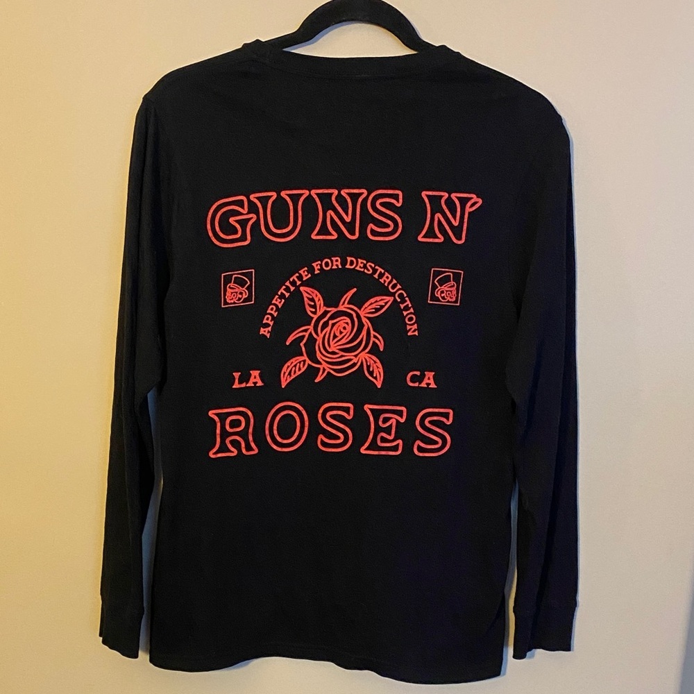 Guns N' Roses Black Long Sleeve Tee